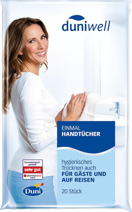 Actual product image Duni duniwell towels once (Intimate wipes)