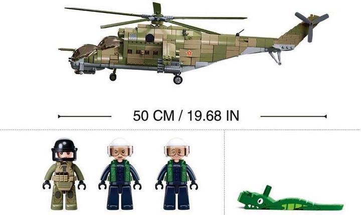 Produktbild Sluban SL96007 - Hubschrauber MI-24S Gunship