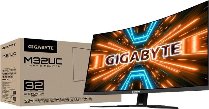 Actual product image Gigabyte M32UC (3840 x 2160 Pixels, 31.50")