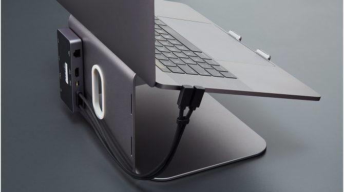 Produktbild LMP Attach Dock Prostand (USB-C, USB-A, 1 Ports)