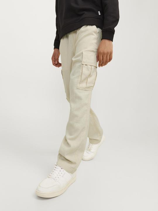 Actual product image Jack & Jones Jpstbill Jjnate Linen Blend Cargo Mni (110)