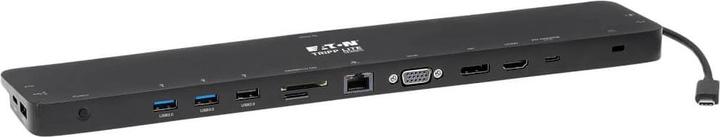 Produktbild Eaton USB-C Dock Triple Display 4K HDMI & DP VGA USB 3.2 Gen 1 USB-A/C Hub GbE 100W PD Cha (USB-C, 3 Ports)