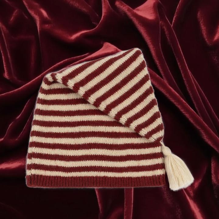 Immagine prodotto Konges Slojd Cappello a maglia natalizio Stripe