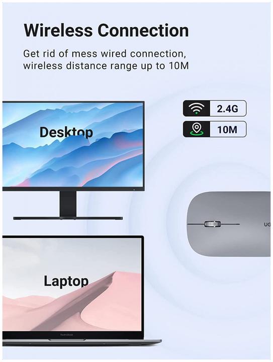 Produktbild Ugreen Wireless mouse MU001 (Kabellos)