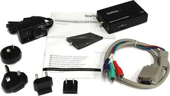 Immagine prodotto StarTech Da S-Video Composito A VGA (Analogico -> Analogico)