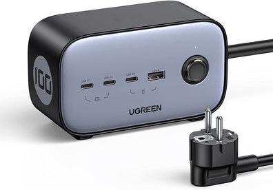 Productafbeelding Ugreen Cube CD268 65W USB / USB C + 3x AC (3 x, USB-A, USB-C, CEE 7/4, 1.80 m)