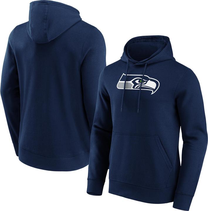 Produktbild Fanatics Seattle Seahawks Mid Essentials Crest Kapuzenpullover Herren (S)