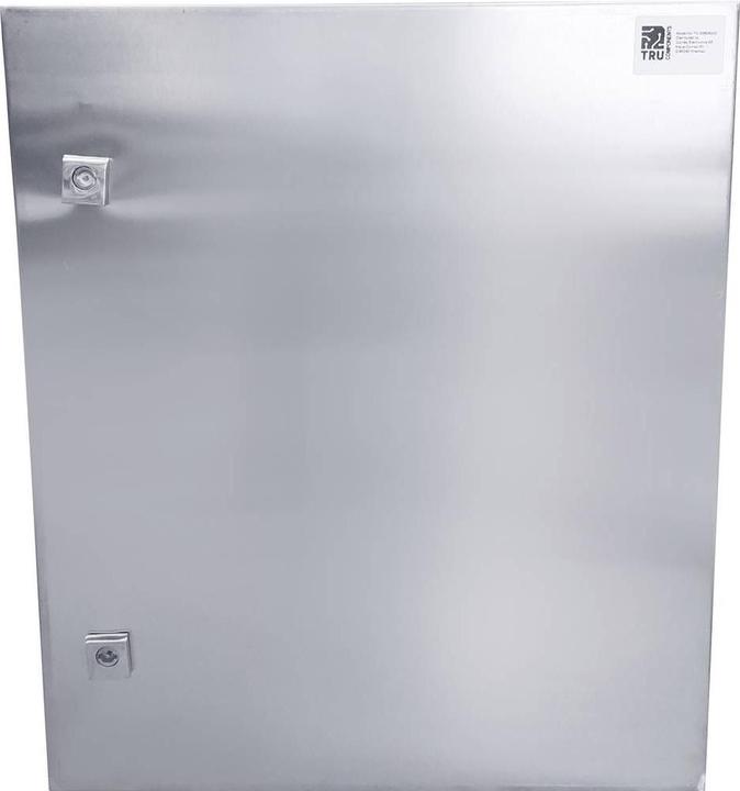 Actual product image Tru Components TC-SS605020 Schaltschrank 500 x 600 x 200 Edelstahl Lichtgrau 1 S