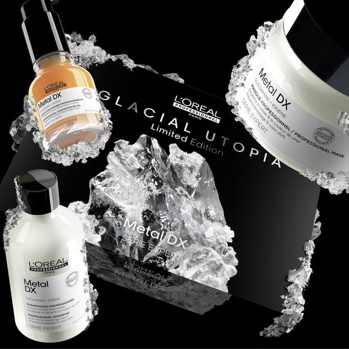 Produktbild L'Oréal Professionnel Metal DX Trio Coffret - 600ml (Haarpflege set)