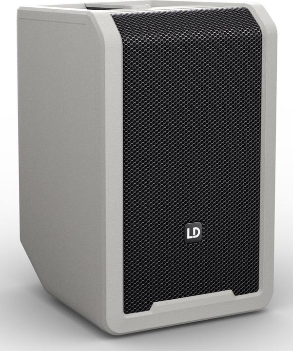Actual product image LD Systems ANNY® 8 G - Portable Bluetooth® PA speaker with rechargeable battery and mixer, Urban Grey (Active, 1x 80 W)