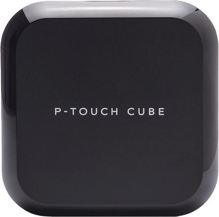 Produktbild Brother Beschriftungsgerät PT-P710BT mit Gold/Rot Schriftband 24mm (Bluetooth)