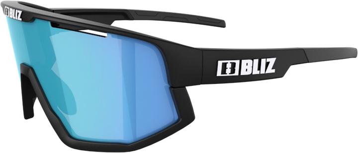 Actual product image Bliz Fusion (Matt Black, Black, White, Smoke w Blue Multi)