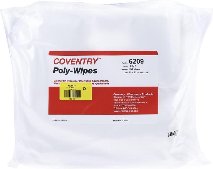Produktbild Chemtronics Reinigungstücher 22,9x22,9cm 150 Stück (150 Stk.)