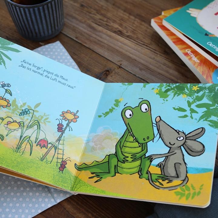 Immagine prodotto Das Krokodil pupst viel zu viel (Tedesco, Weber Susanne, Giacobbe Tanja, 2024)