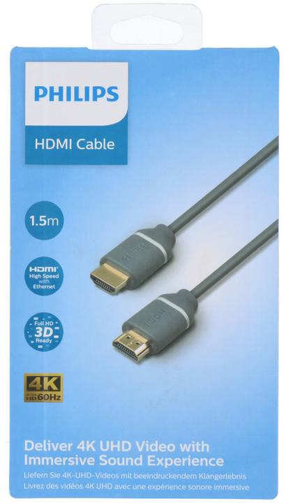 Produktbild Philips HDMI – HDMI (1.50 m, HDMI)