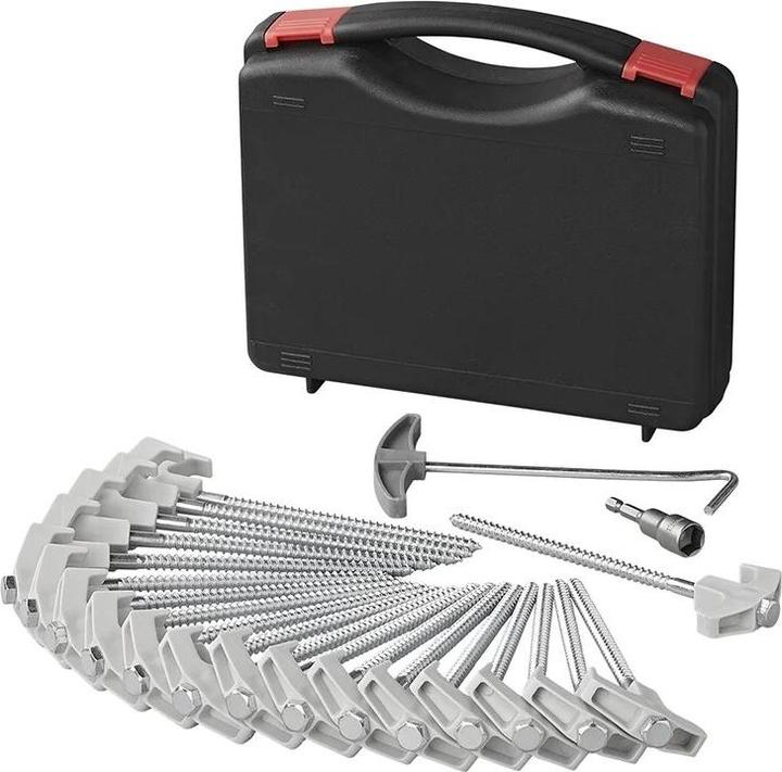 Actual product image ProPlus Tent peg set screwable 20cm