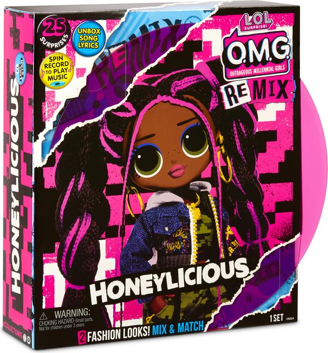 Produktbild MGA L.O.L. Surprise OMG Remix - Honeylicious