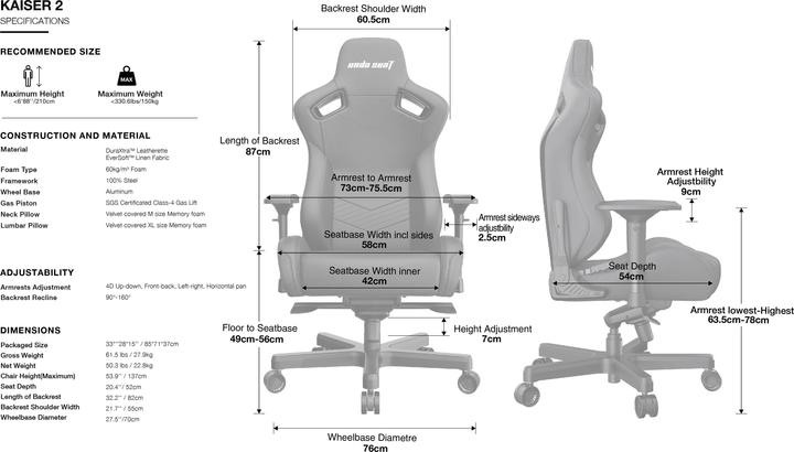 Immagine prodotto Anda seaT Kaiser 2