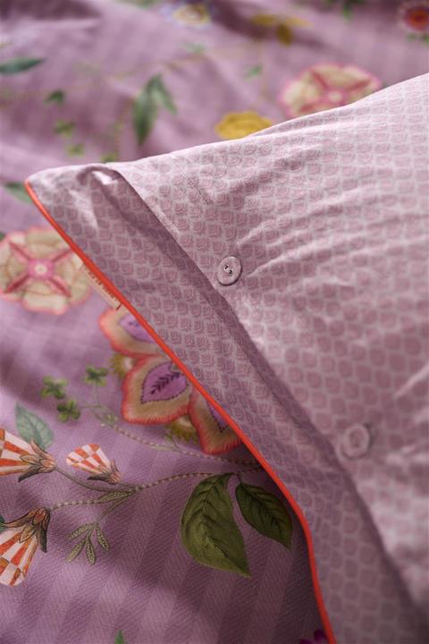 Image du produit PIP Studio Flores Bailando Parure de lit pourpre 135x200cm (1 parure) (Housse de couette, 135x200 cm)