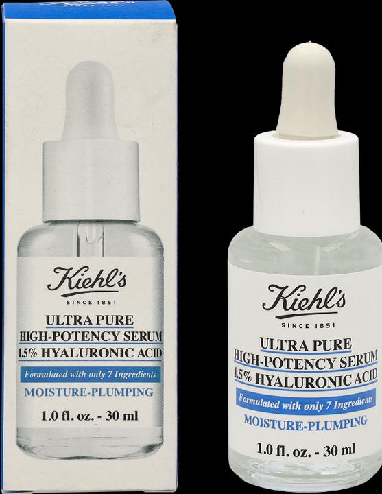 Actual product image Kiehl's Pure Serum Moisture-Plumping Hyaluronic Acid 1.5% (30 ml)