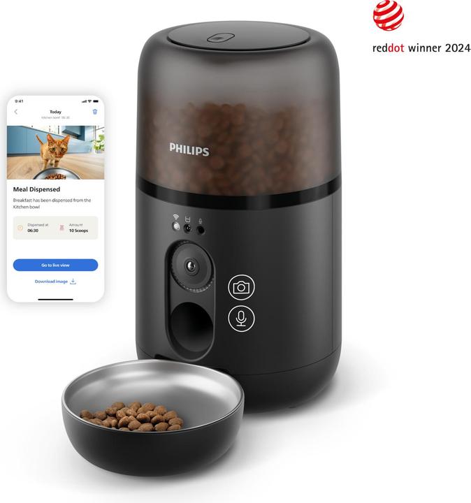Actual product image Philips Intelligent automatic feeder with camera (4.50 l)