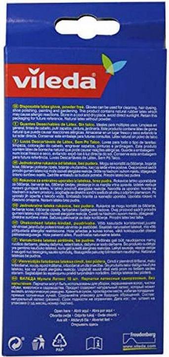 Image du produit Vileda Multi Gants Latex 10 M/L (9)
