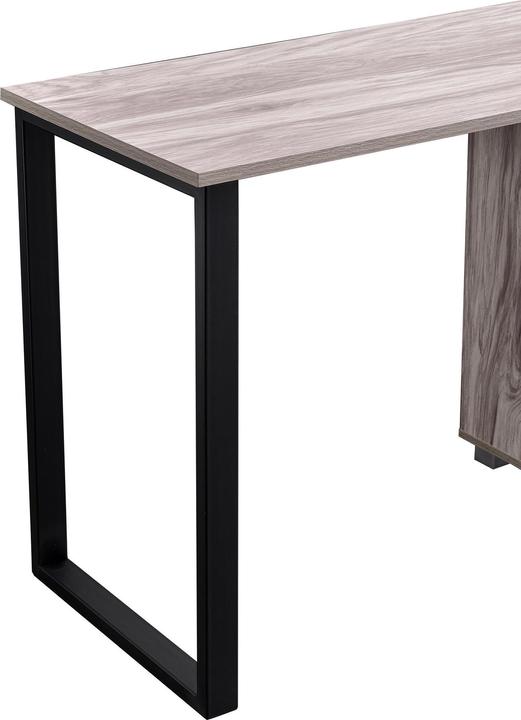 Actual product image CLP Desk Stockton, grey (120 x 75 x 50 cm)