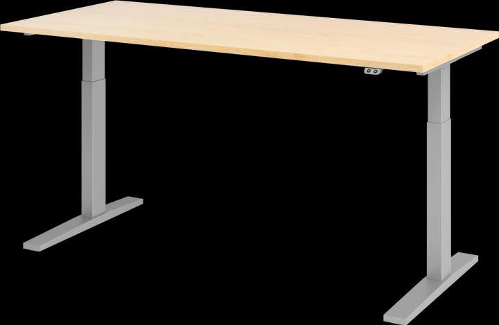 Hammerbacher UPLINER-K-Schreibtisch, elek. verstellb,700-1200mm, BxT 1800x800mm, Ahorn-Dekor (1800 x 800 x 700 mm)