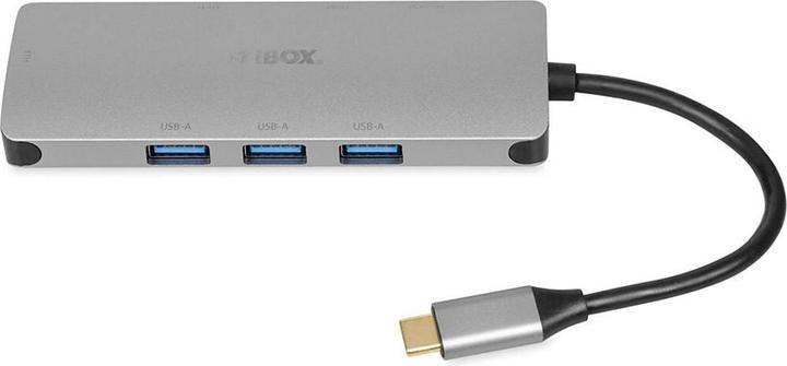 Actual product image iBox IUH3RJ4K (USB-C, 7 Ports)