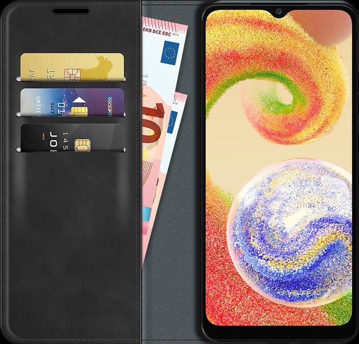Produktbild Cazy Book Case Kompatibel mit Samsung Galaxy A04 - Hülle klappbar Magnetisch Kunstleder - (Samsung Galaxy A04)