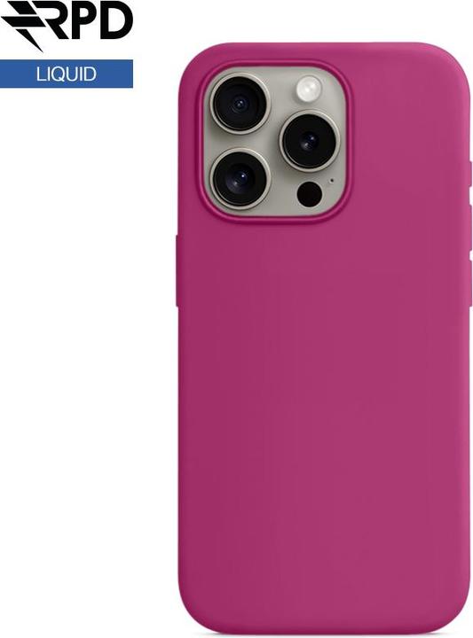 Produktbild RPD iPhone 16e - Silikon Case Fuchsia (pink), Liquid (Magsafe-Version) (Apple iPhone 16e)