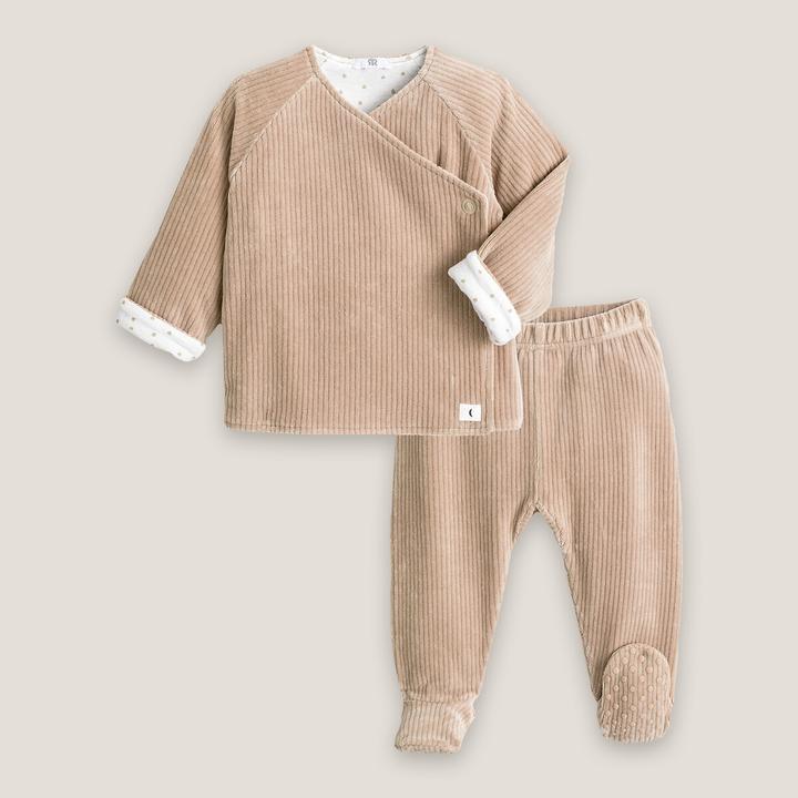 Image du produit La Redoute Collections Ensemble de 2 pièces en velours