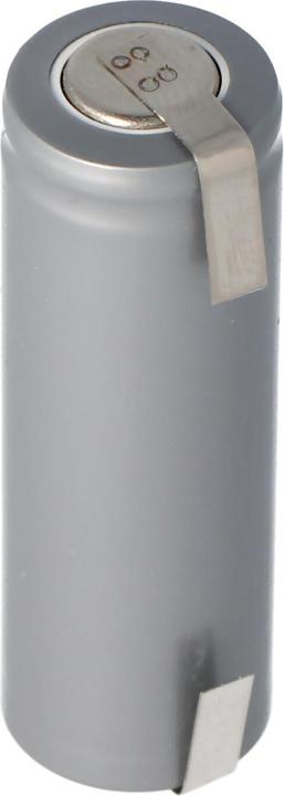 Actual product image Panasonic Akku HHR-120 für Rasierer, Rasierapperate mit Lötfahne U-Form (1 pcs., 4/5 AA, 1200 mAh)
