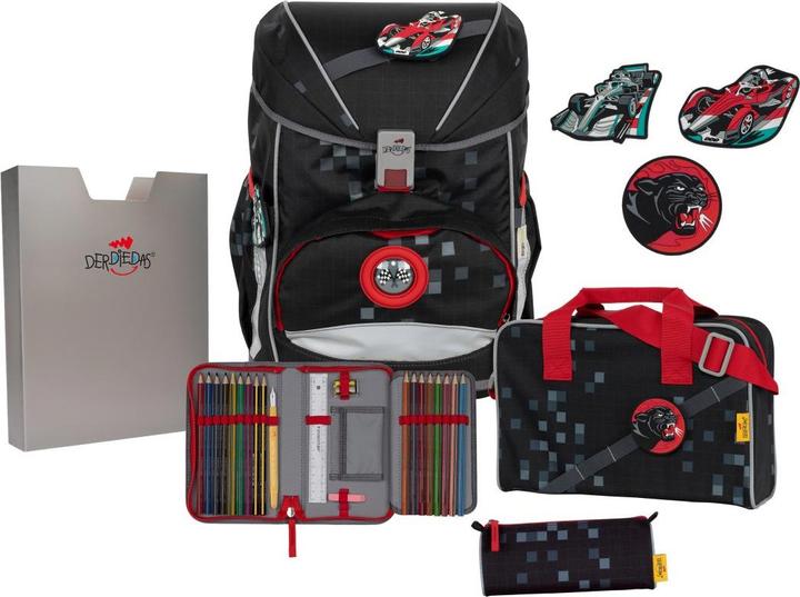 Derdiedas ErgoFlex Schulrucksack Set Speed (22 l)