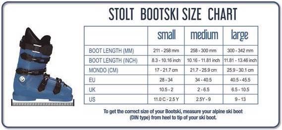 Actual product image Stolt BootSki Carbon Medium (30 cm, With binding)