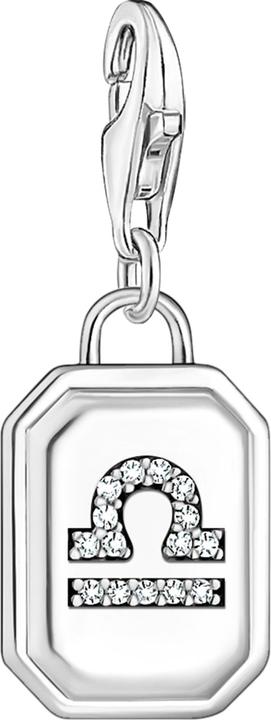 Immagine prodotto Thomas Sabo Ciondolo Charm segno zodiacale Bilancia con pietre d'argento (Argento 925)