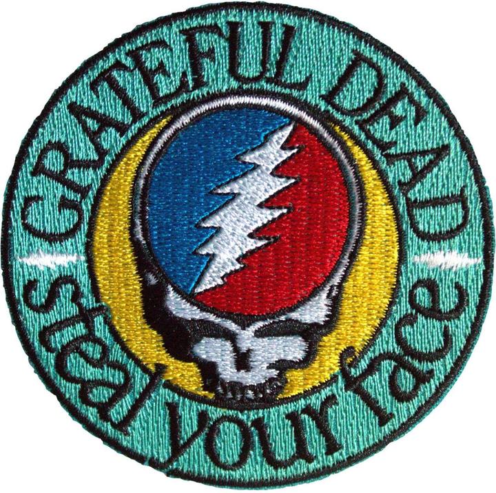 Image du produit Grateful Dead - Patch à repasser STEAL YOUR FACE