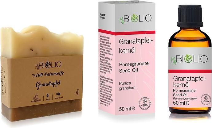 MyBiolio Granatapfelkernöl & Naturseife Granatapfel