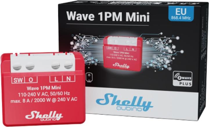 Produktbild Shelly Qubino Wave 1PM Mini (Schaltaktor)