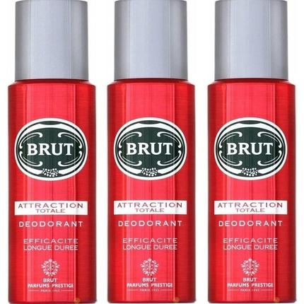 Actual product image Brut Attraction Totale Deodorant Spray - 200ML (Spray, 200 ml)