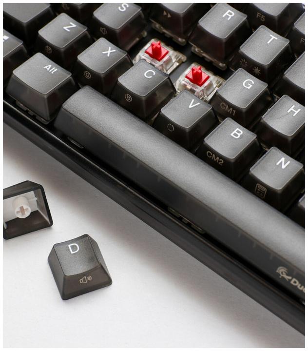 Produktbild Ducky One 3 Aura Black Mini Gaming Tastatur, RGB LED - MX-Blue (US) (Eng. Int., Kabelgebunden)