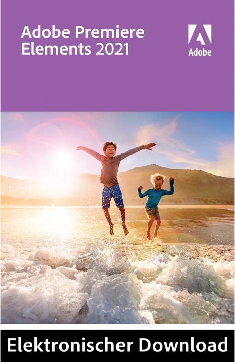 Immagine prodotto Adobe Premiere Elements 2021 (1 Utente, Senza limiti)