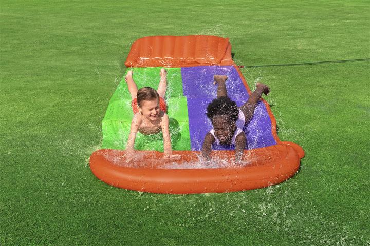 Image du produit Bestway H2OGO! Tapis de glisse 2 pistes SplashCoaster 4,88 m (4.70 m)