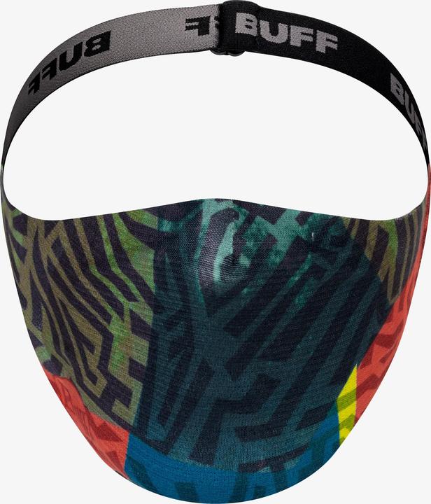 Buff Filter Mask Stony Green (Schutzklasse II, Schutzklasse I, 1 x)