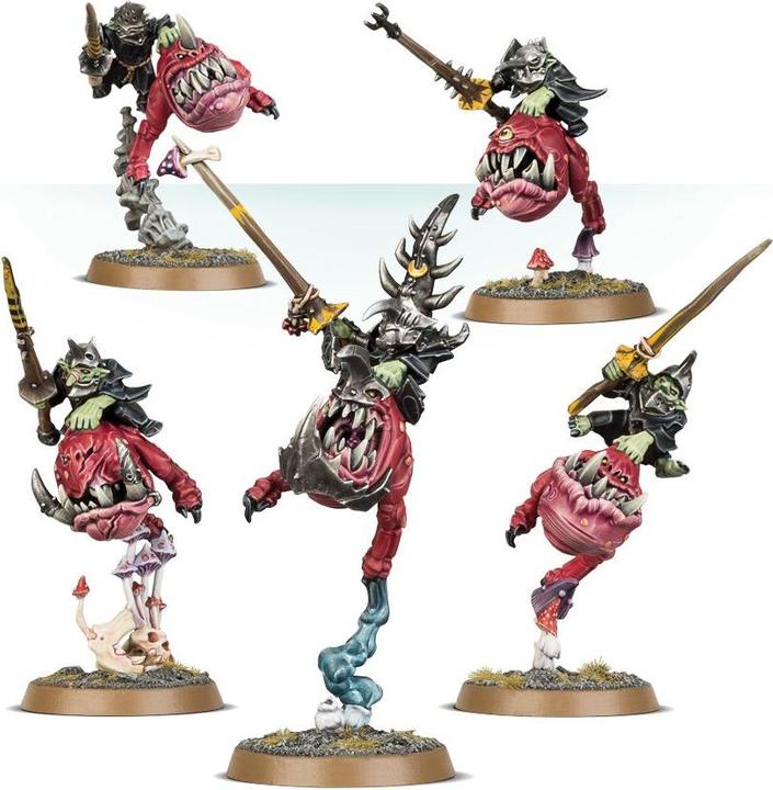 Image du produit Games Workshop Warhammer Age of Sigmar - Gloomspite Gitz Squig Hoppers (Matières plastiques)