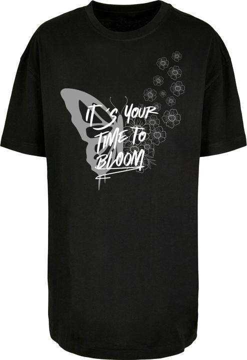 Actual product image Merchcode Ladies It's Your Time To Bloom Oversized Boyfriend Tee - 118375 (XL)