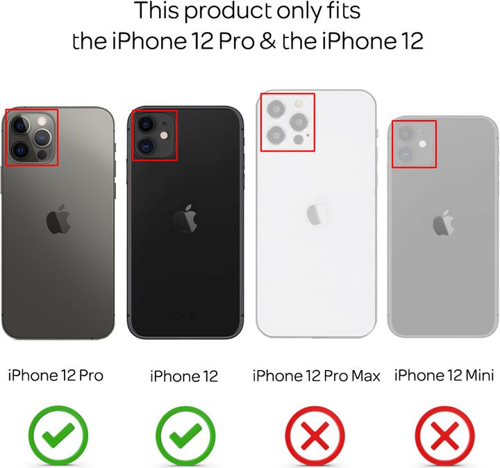 Immagine prodotto Nalia Scafo a 360 gradi (Apple iPhone 12 Pro, Apple iPhone 12)