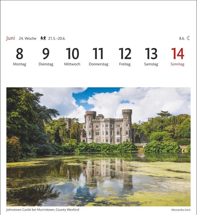 Image du produit Harenberg Irland Sehnsuchtskalender 2026 - Wochenkalender mit 53 Postkarten (Allemand)