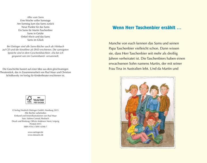 Produktbild Ein Sams zu viel (Paul Maar, Deutsch)