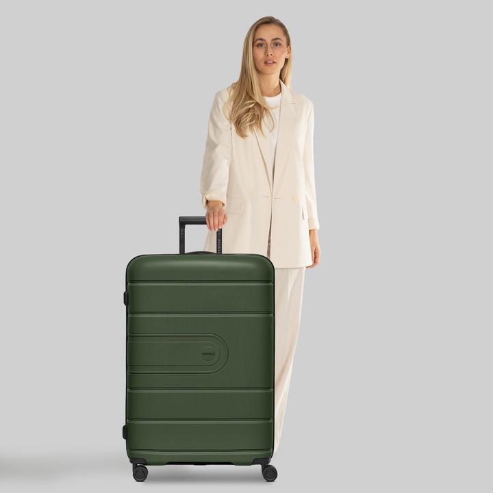 Immagine prodotto Redolz Essentials 11 4 Rollen Trolley 76 cm mit Dehnfalte (115 l, XL (da 115l))